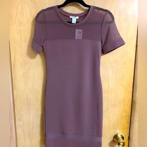 New. Charlotte Russe Dress. Dark Dusty Pink Color. Size Medium.